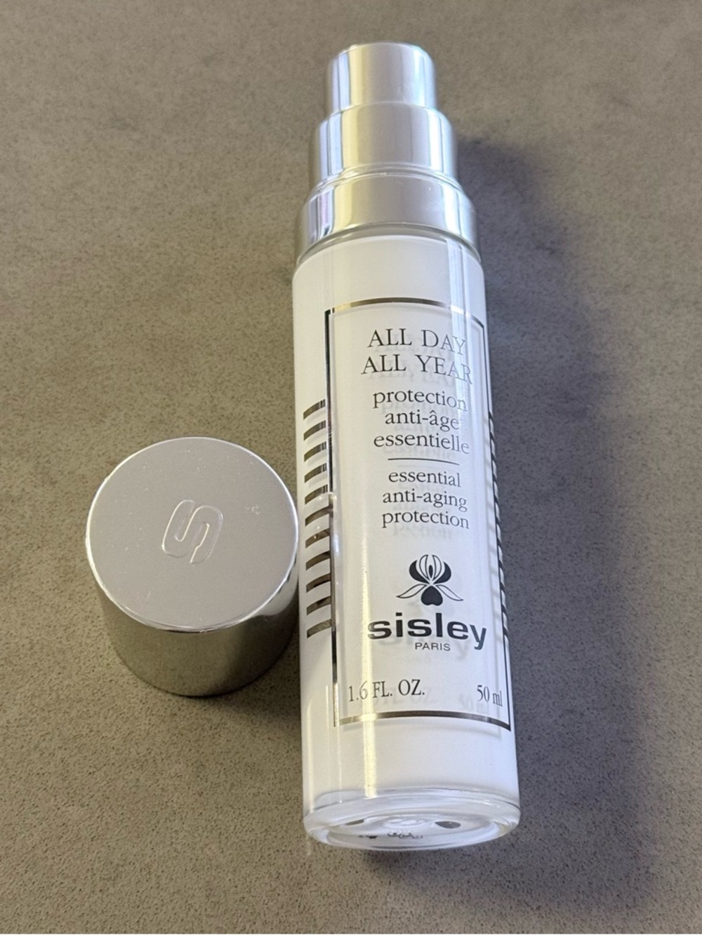 Sisley All Day All Year Essential Anti-Aging Protection Empty Bottle